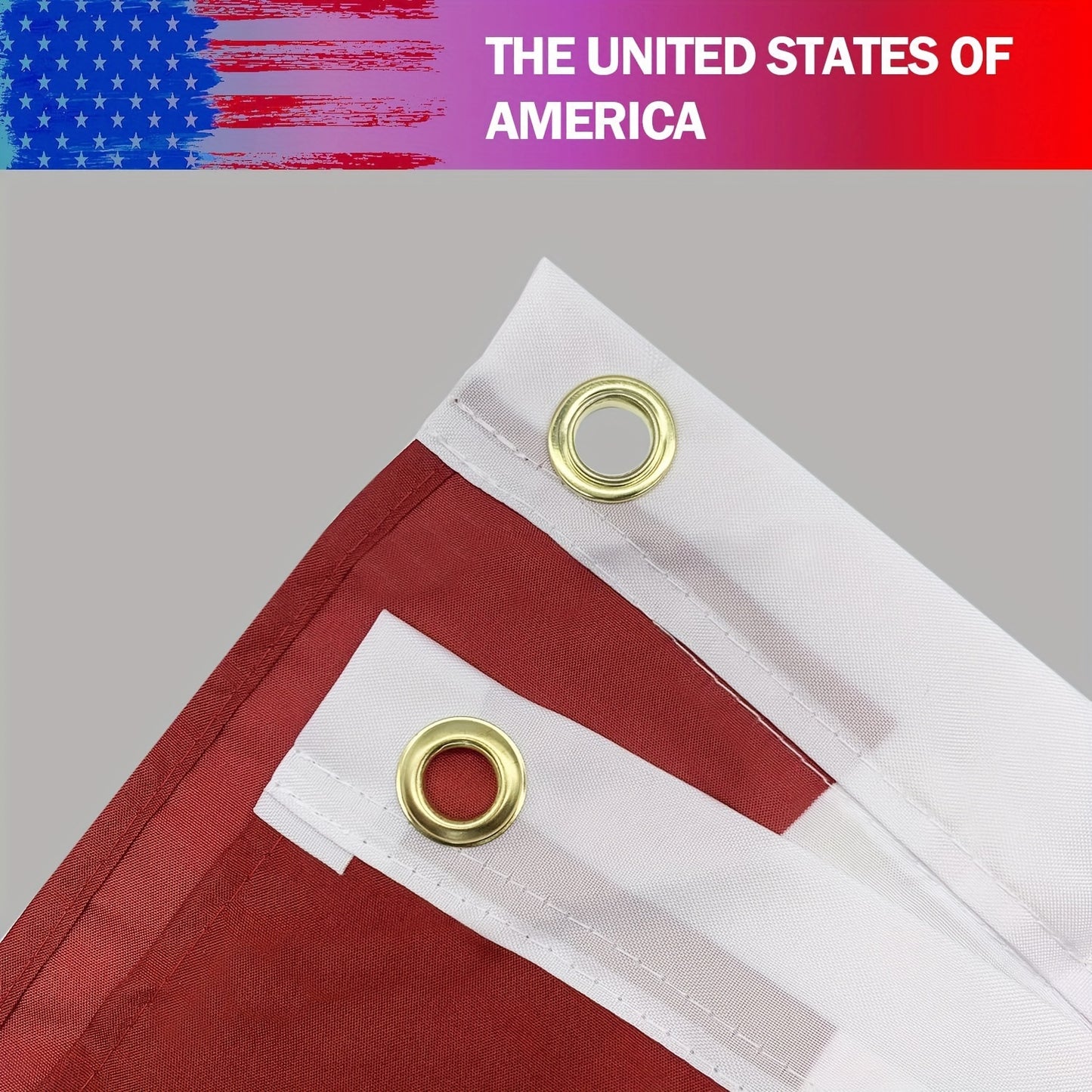 6PCS USA Patriotic Pleated Fan Flag - 3 x1.5 Ft American US Flag Bunting Banner Patriotic Bunting Flag Stars and Stripes Flag Bunting for Memorial Day The 4th of July and Labour Day (18INx35IN)