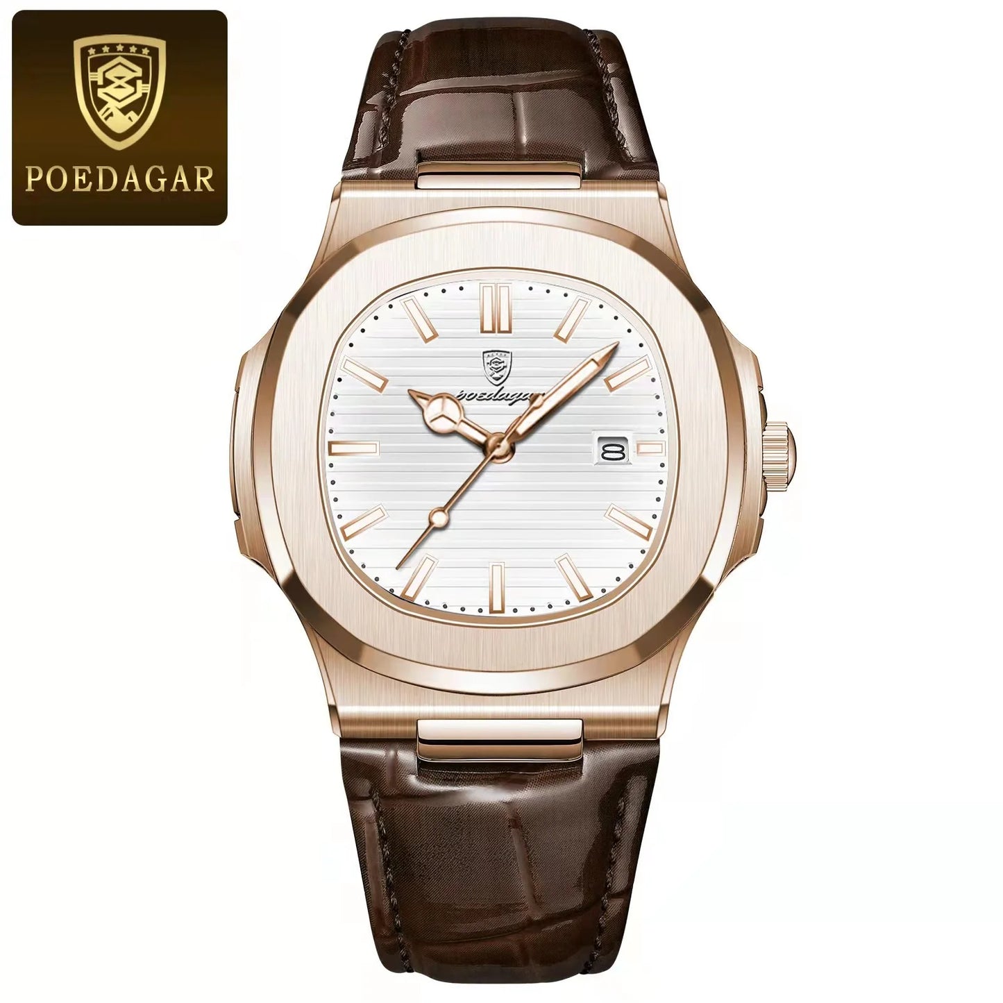 POEDAGAR Luxury Man Wristwatch