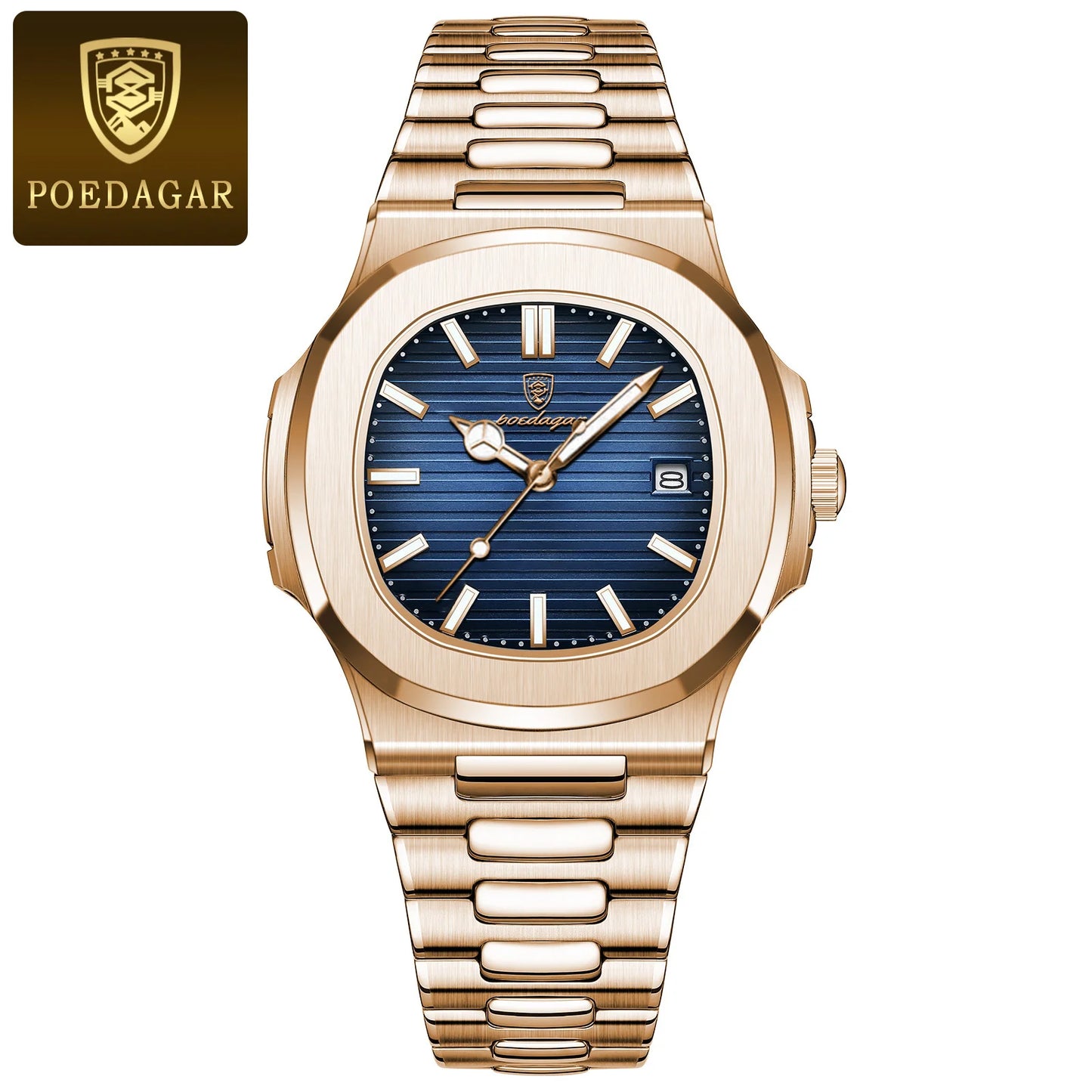 POEDAGAR Luxury Man Wristwatch