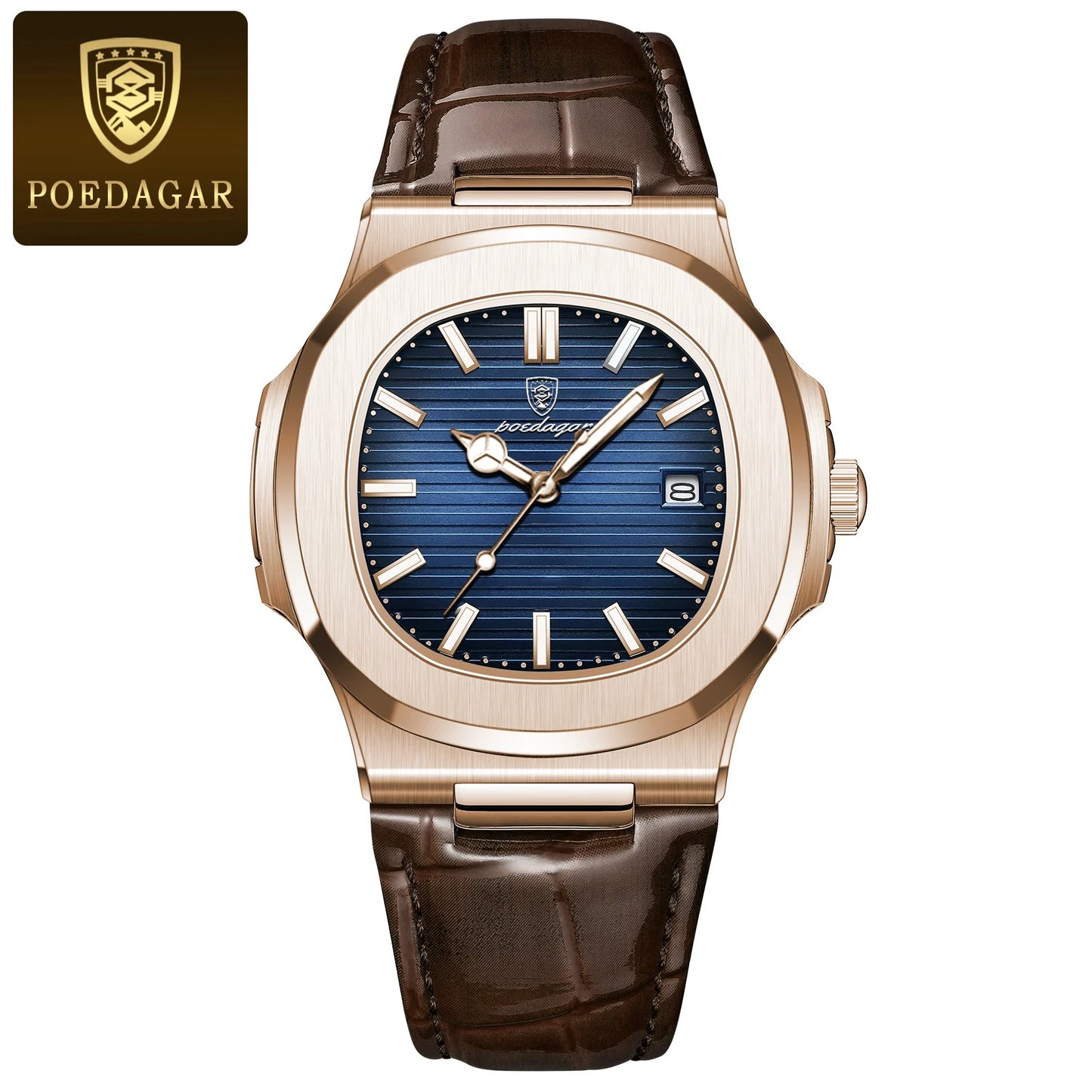POEDAGAR Luxury Man Wristwatch