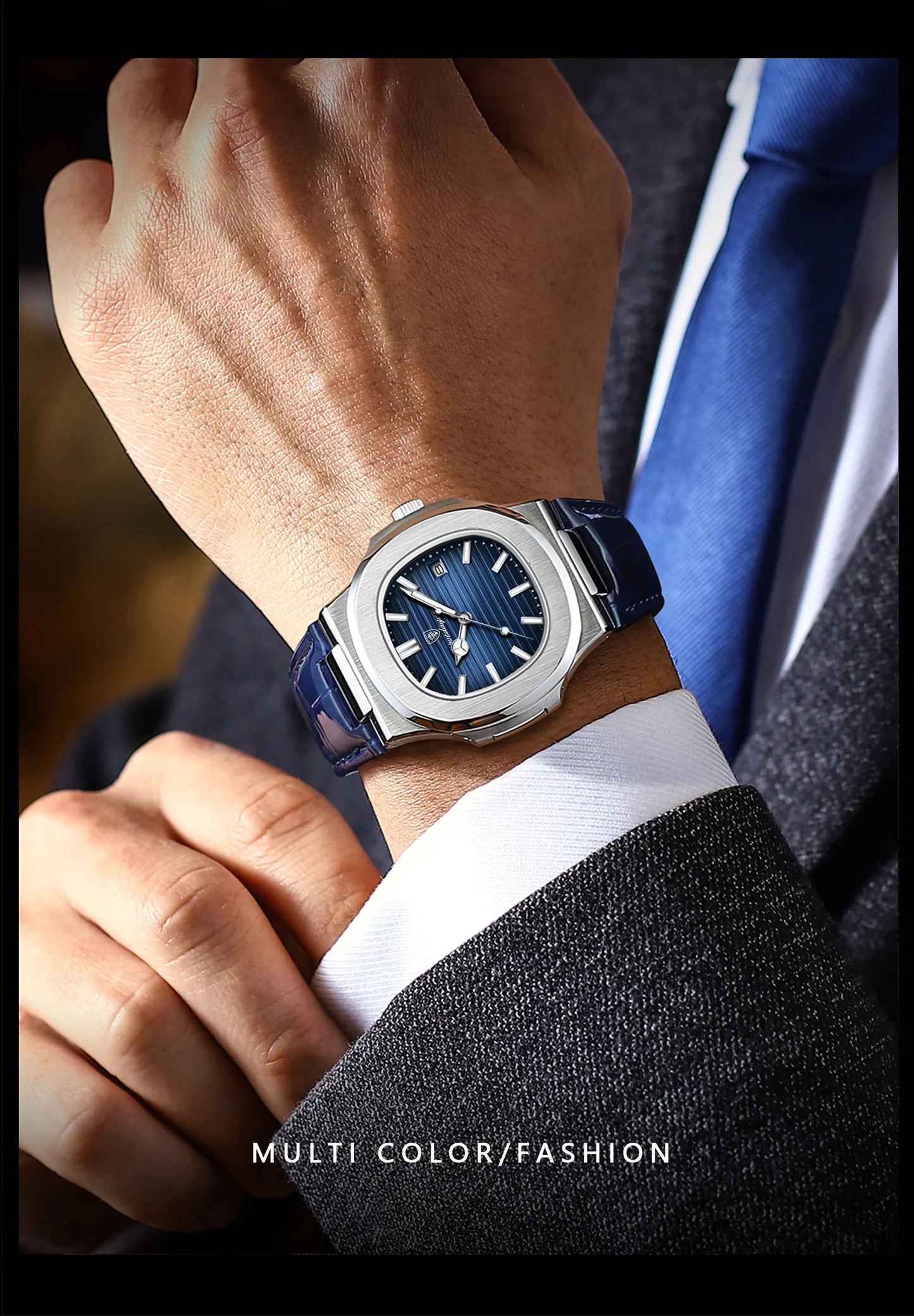 POEDAGAR Luxury Man Wristwatch