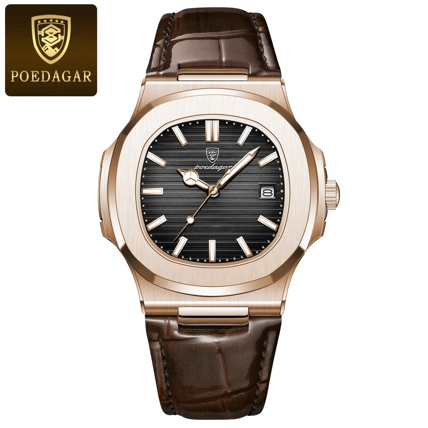 POEDAGAR Luxury Man Wristwatch