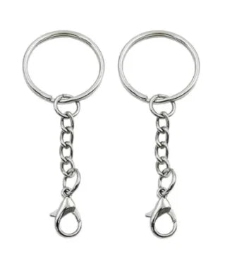 25 keychain with chain lobster buckle diy jewelry